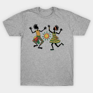 Rasta Reggae Dance People T-Shirt